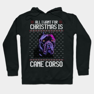 All I Want for Christmas is Cane Corso - Christmas Gift for Dog Lover Hoodie